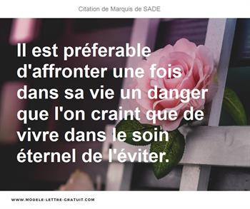 Citations Marquis de SADE