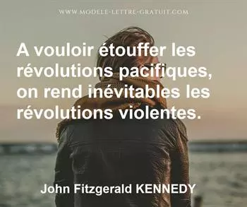 Citation de John Fitzgerald KENNEDY