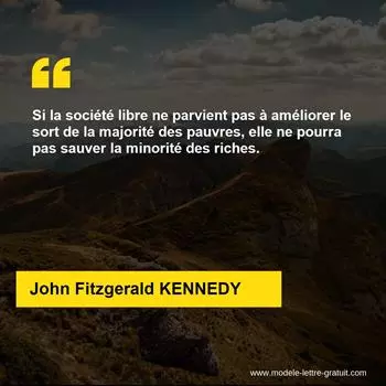 Citation John Fitzgerald KENNEDY