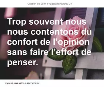 Citations John Fitzgerald KENNEDY