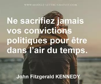 Citation de John Fitzgerald KENNEDY