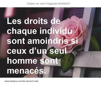 Citations John Fitzgerald KENNEDY