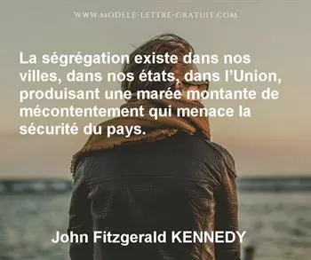 Citation de John Fitzgerald KENNEDY