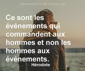 Citation de Hérodote