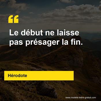 Citations Hérodote