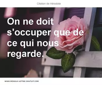 Citations Hérodote
