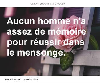 Citations Abraham LINCOLN