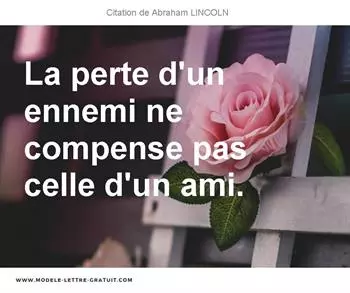 Citations Abraham LINCOLN