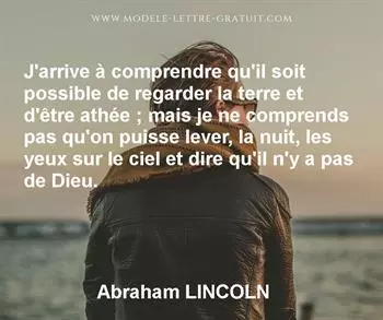 Citation de Abraham LINCOLN