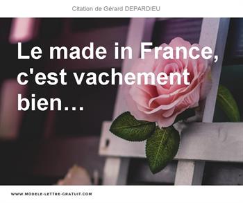 Citations Gérard DEPARDIEU