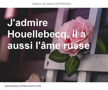 Citations Gérard DEPARDIEU