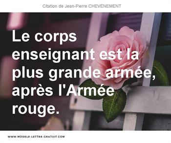 Citations Jean-Pierre CHEVÈNEMENT