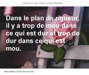 Citations Jean-Pierre CHEVÈNEMENT