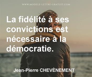Citation de Jean-Pierre CHEVÈNEMENT