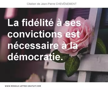 Citations Jean-Pierre CHEVÈNEMENT