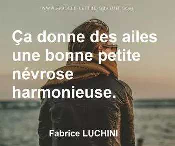 Citation de Fabrice LUCHINI