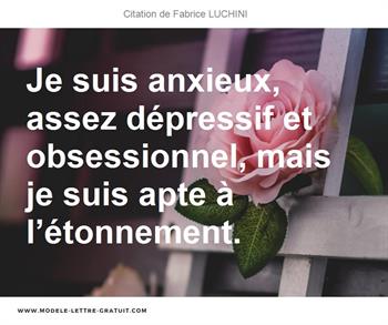 Citations Fabrice LUCHINI