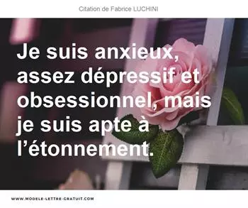 Citations Fabrice LUCHINI