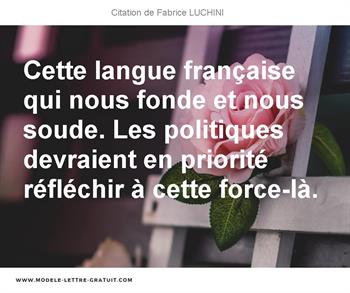 Citations Fabrice LUCHINI