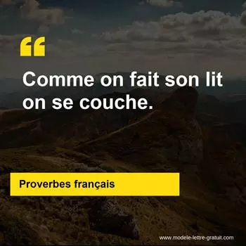 Citation Proverbes français