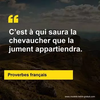Citation Proverbes français