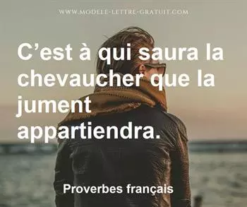 Citation de Proverbes français