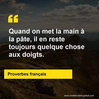 Citation Proverbes français