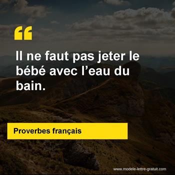 Citations Proverbes français