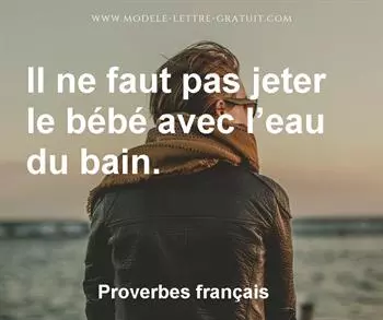 Citation de Proverbes français