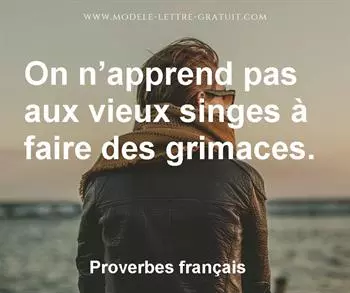 Citation de Proverbes français