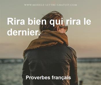 Citation de Proverbes français
