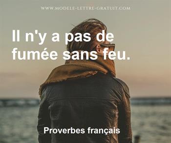 Citation de Proverbes français