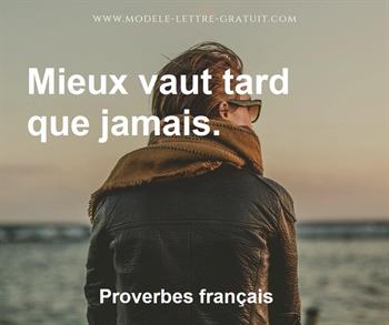 Citation de Proverbes français