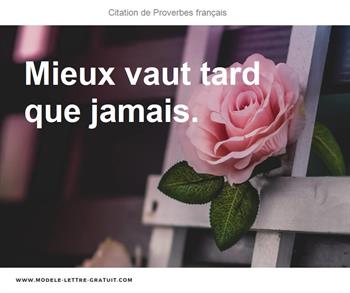 Citations Proverbes français