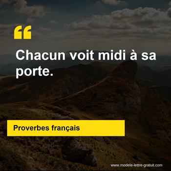 Citation Proverbes français