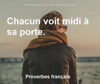 Citation de Proverbes français