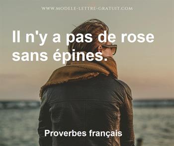 Citation de Proverbes français