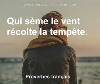 Citation de Proverbes français