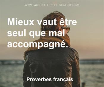Citation de Proverbes français