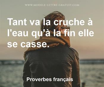 Citation de Proverbes français
