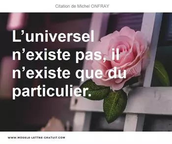 Citations Michel ONFRAY
