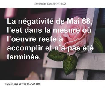 Citations Michel ONFRAY