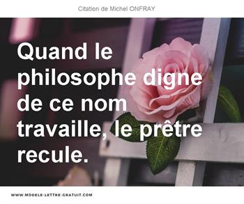Citations Michel ONFRAY