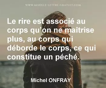 Citation de Michel ONFRAY
