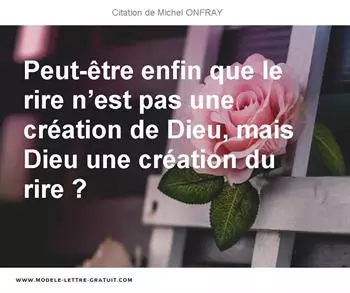 Citations Michel ONFRAY