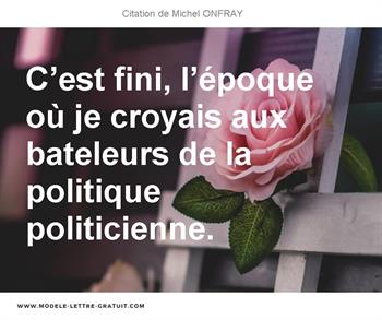 Citations Michel ONFRAY