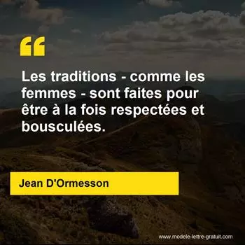 Citation Jean D