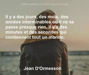 Citation de Jean D