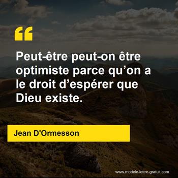 Citation de Jean D