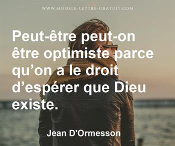 Citation de Jean D